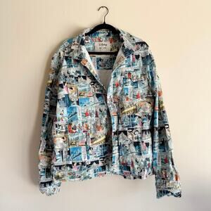 Disney x Cakeworthy Cinderella Comic Strip Denim Jacket 3X Princess Disneyland